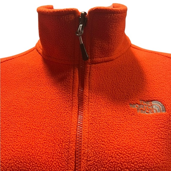The North Face Orange Ski Jacket High Collar - Picture 4 of 10